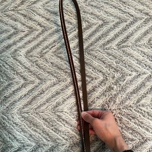 Brown Sparkle Beaded Belt